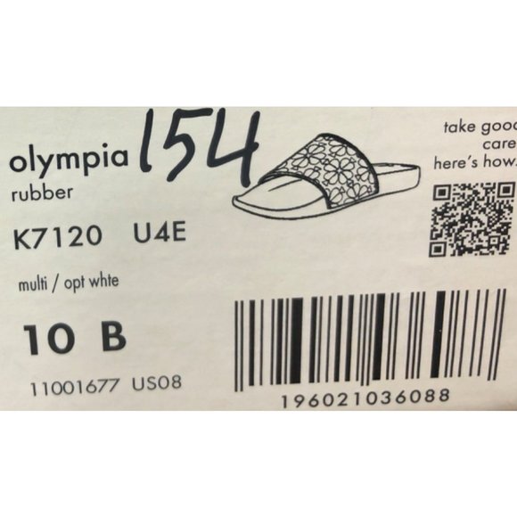 Kate Spade New York Women's Olympia Pool Slides Size 10 Pre Owned - Picture 5 of 5